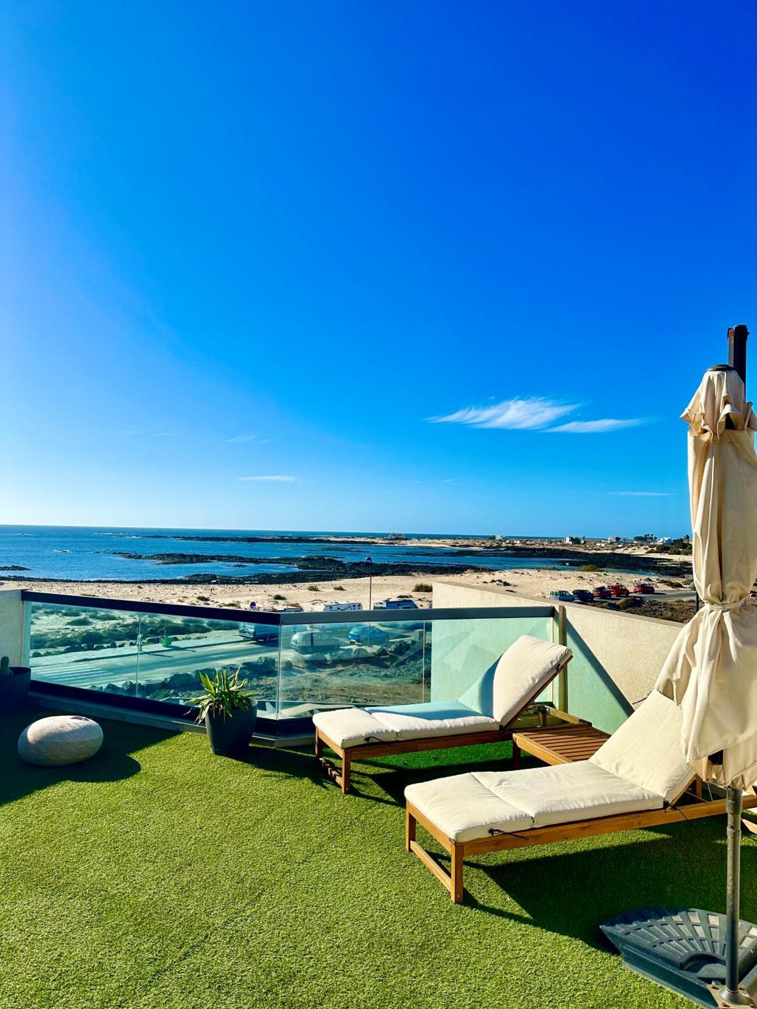 Cotillo Apartamento Villa Bruno Con Vistas Al Mar, Primera Linea De Playa מראה חיצוני תמונה