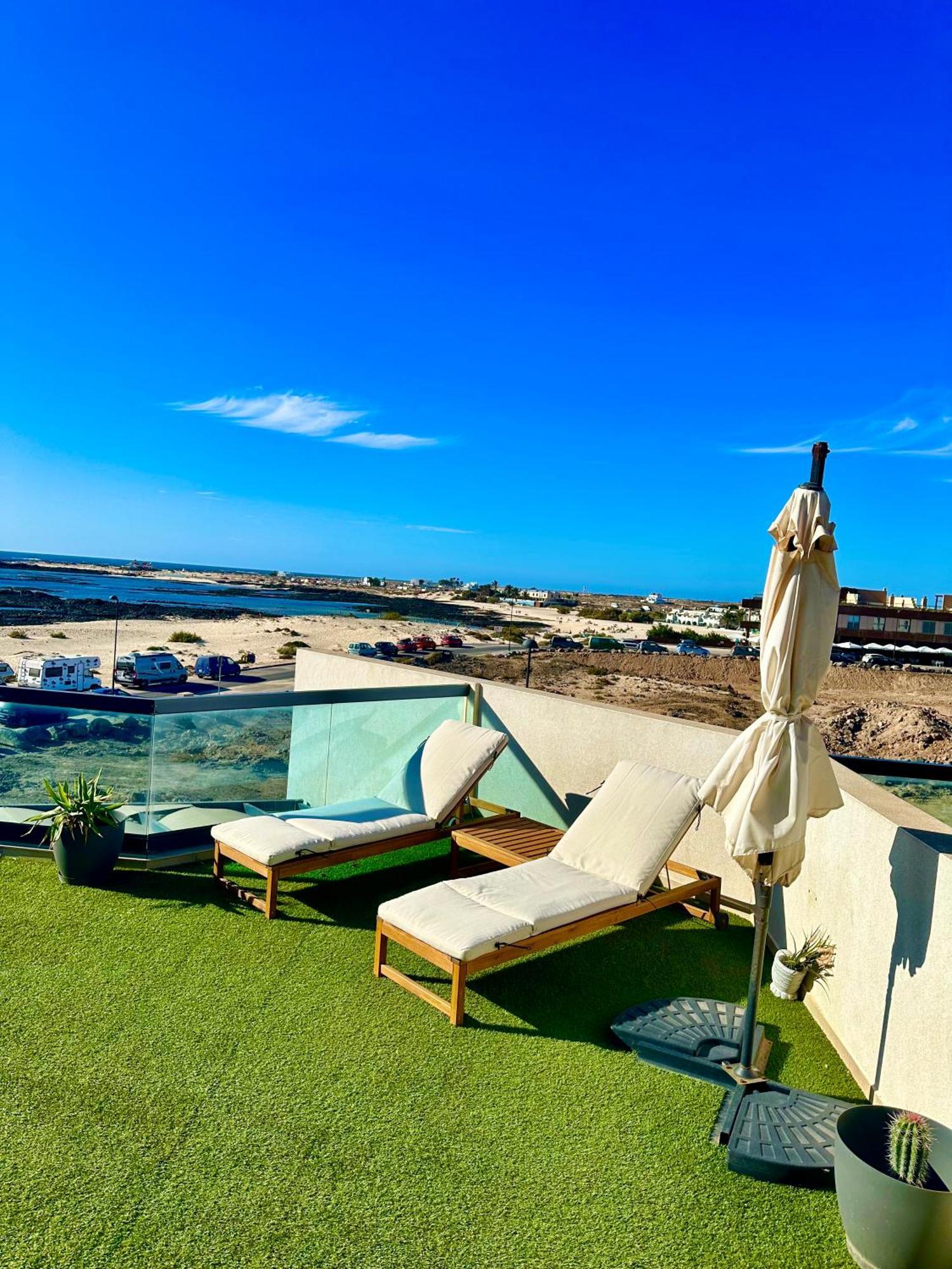 Cotillo Apartamento Villa Bruno Con Vistas Al Mar, Primera Linea De Playa מראה חיצוני תמונה